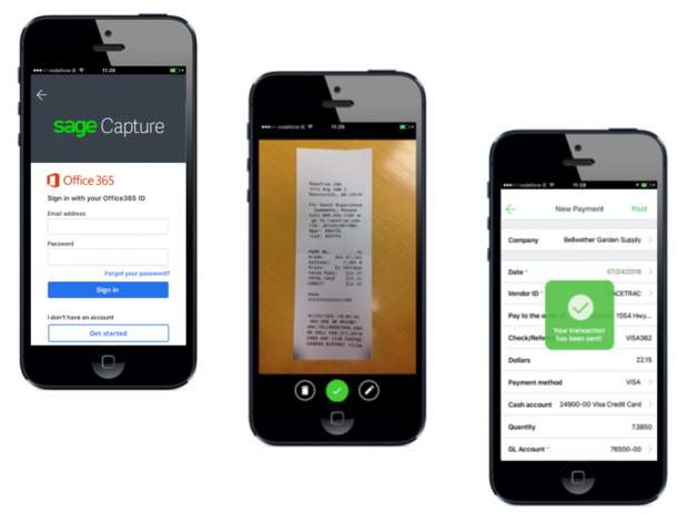 Die Benutzeroberfläche von Sage 50c (Bild: Sage)